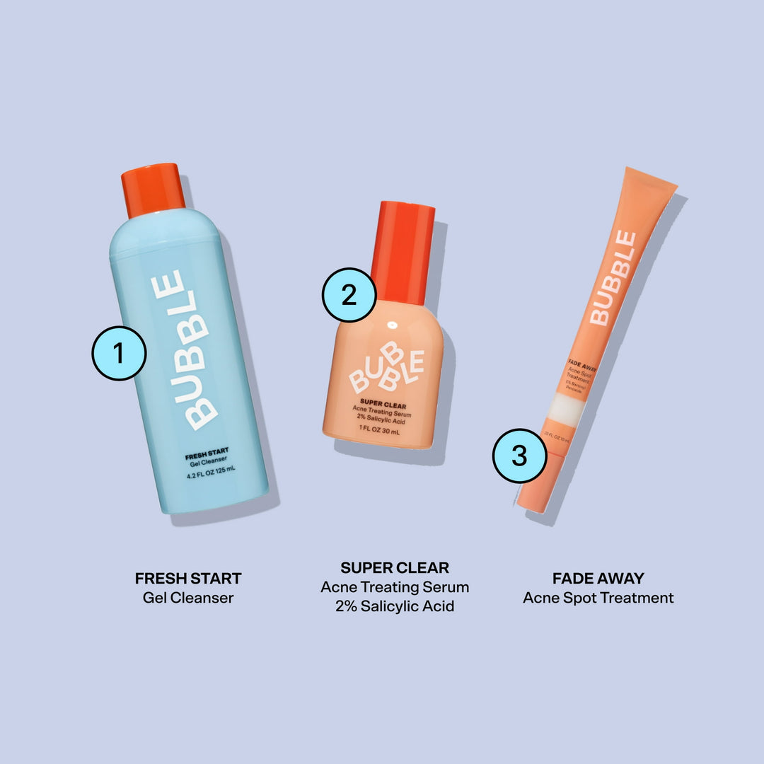 Bubble - Fade Away 5% Benzol Peroxide Acne Spot Treatment - Puistjes - Acnelittekens -  10ml