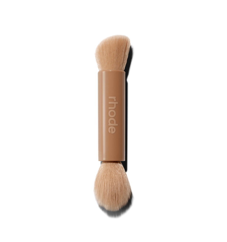 rhode Skin pocket brush Double-ended makeup brush