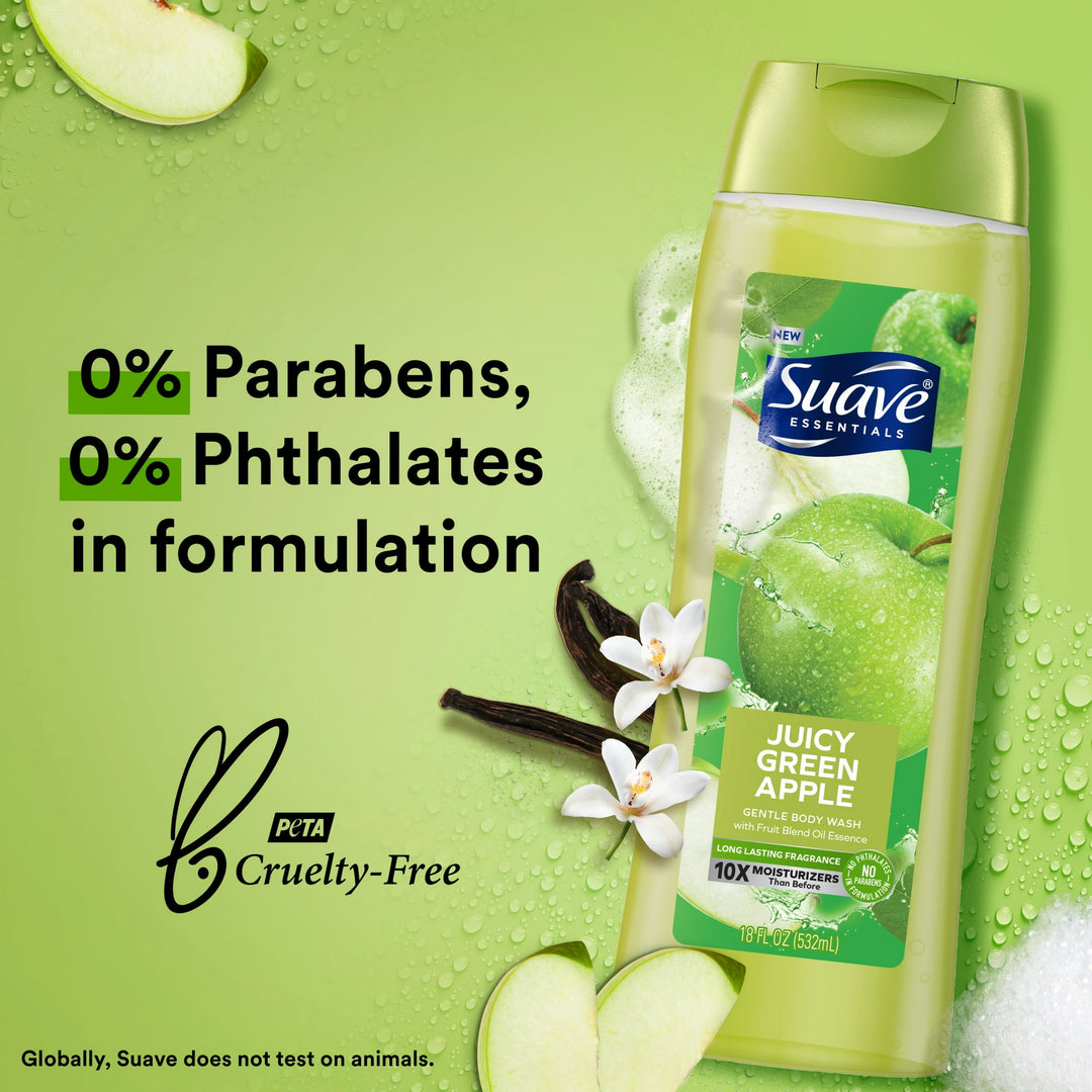 Suave - Juicy Green Apple Body Wash - 532ml