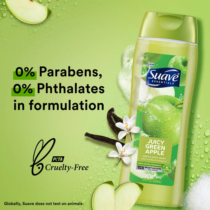 Suave - Juicy Green Apple Body Wash - 532ml