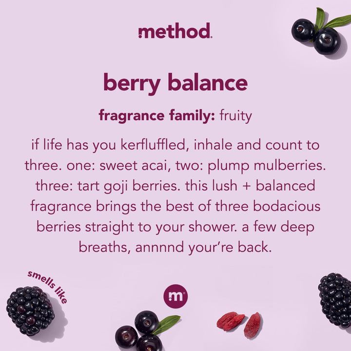 Method - Body Wash - Berry Balance - 532 ml