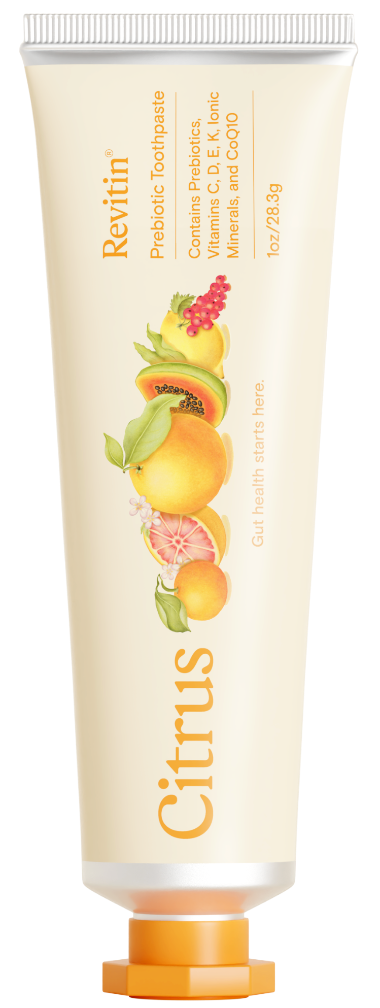 Revitin Natural Toothpaste Prebiotic Travel Size