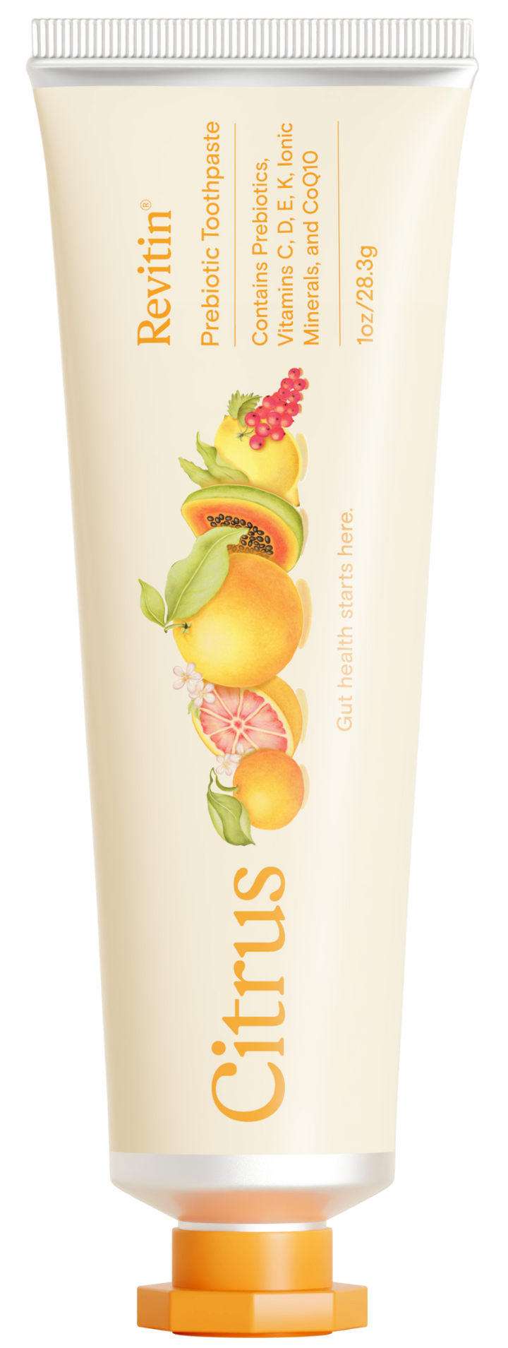 Revitin Natural Toothpaste Prebiotic Travel Size