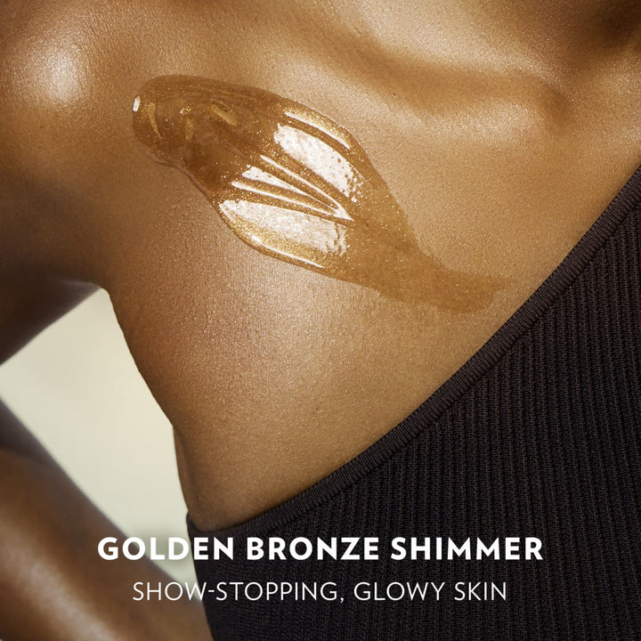 Vaseline Glazed & Glisten Shimmering Golden Hour Glow Body Gel