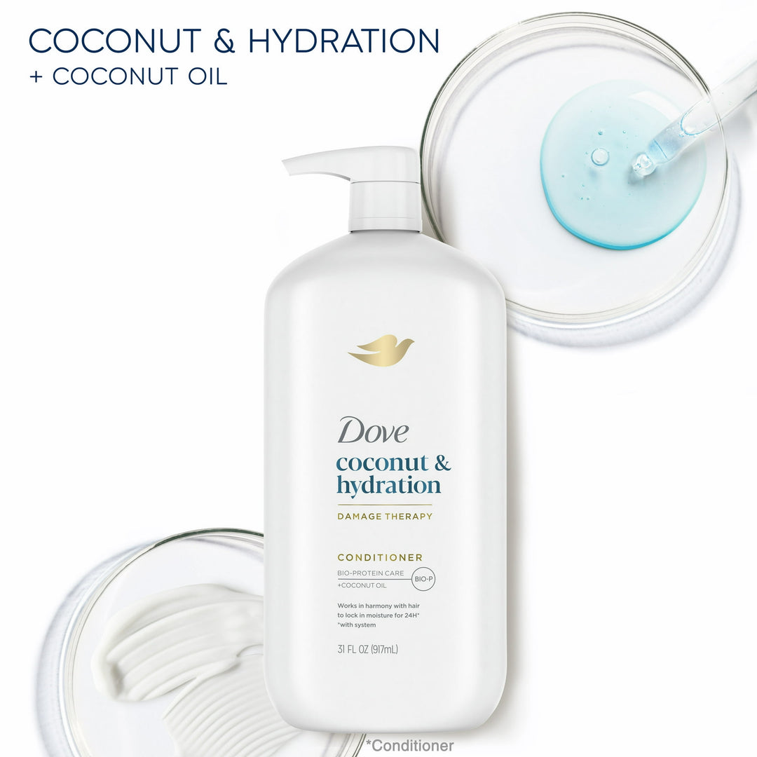 Dove Damage Therapy Daily Conditioner for Dry Hair Coconut & Hydration