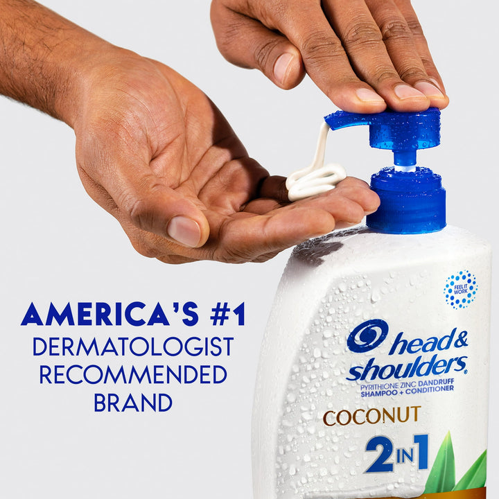 Head and Shoulders 2 in 1 Dandruff Shampoo and Conditioner Coconut