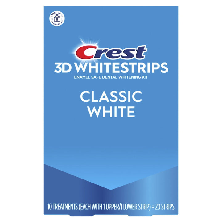 Crest 3DWhitestrips Classic White at-Home Teeth Whitening Kit