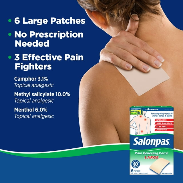 Salonpas 8 Hour Pain Relief Patch
