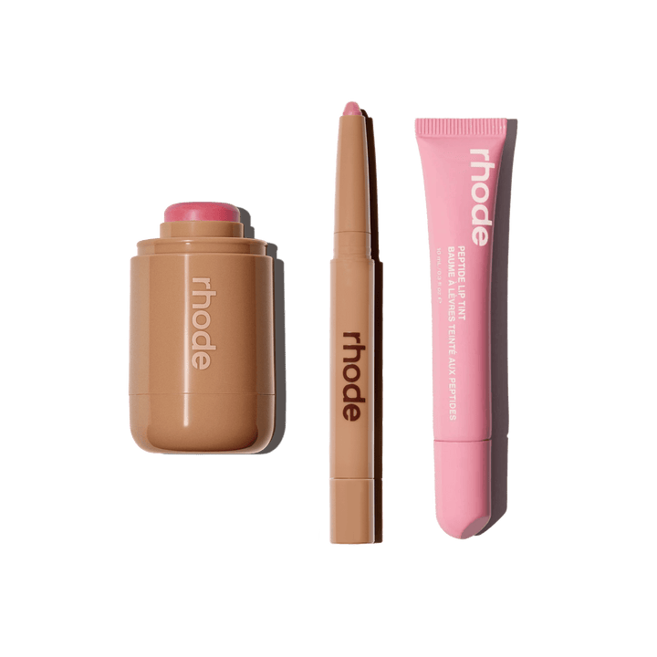 Rhode Skin The Pink Edit Blush + Lip Trio
