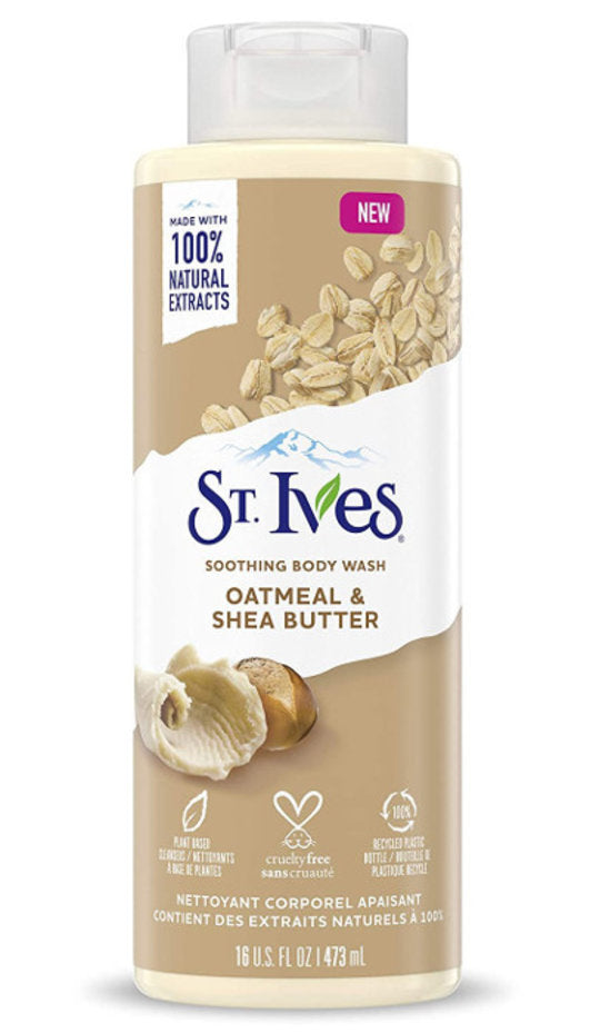 St. Ives Soothing Body Wash - Oatmeal & Shea Butter - 473ml